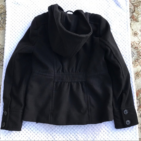 ππHOST PICK ππ a.n.a Black Pea Coat - Picture 3 of 5